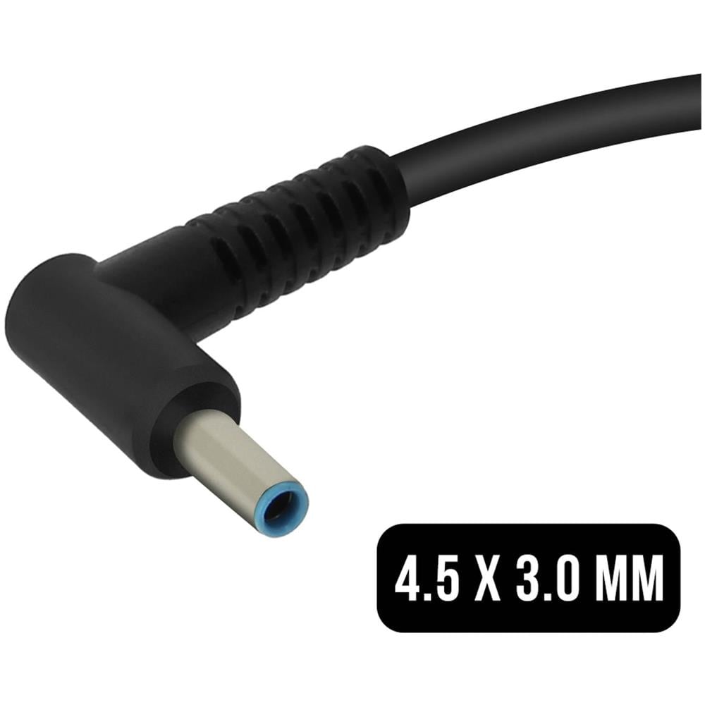 Caricabatterie A Muro Pc Hp 65w / 19.5 3.33a Estremità 4.5*3.0 Mm Hp-4530 - Foto 2