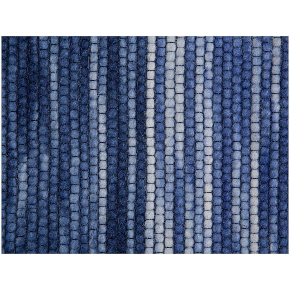 Tappeto A Pelo Corto In Colore Blu 140 X 200 Cm Kapakli - Foto 8