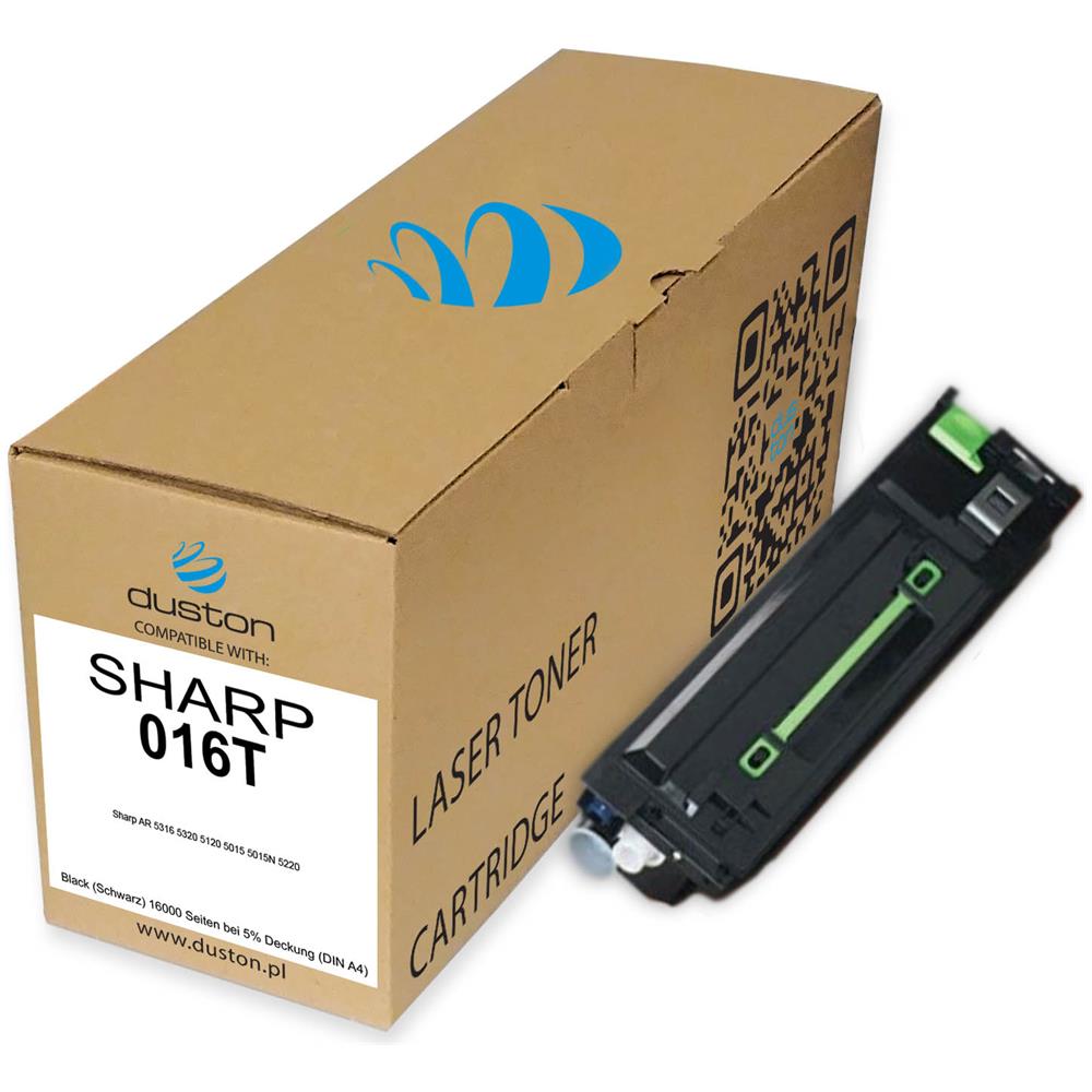 TONER COMPATIBILE - Nero 016t, Ar016t - Compatible Con Sharp Ar 5316 5320 5120 5015 5015n 5220 - Foto 2