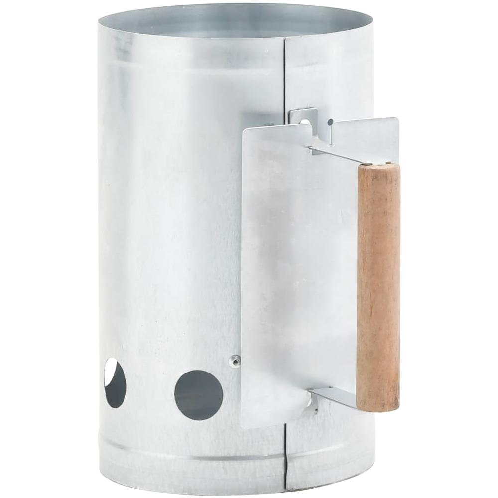 Ciminiera Per Barbecue Starter A Carbone In Acciaio Zincato - Foto 1