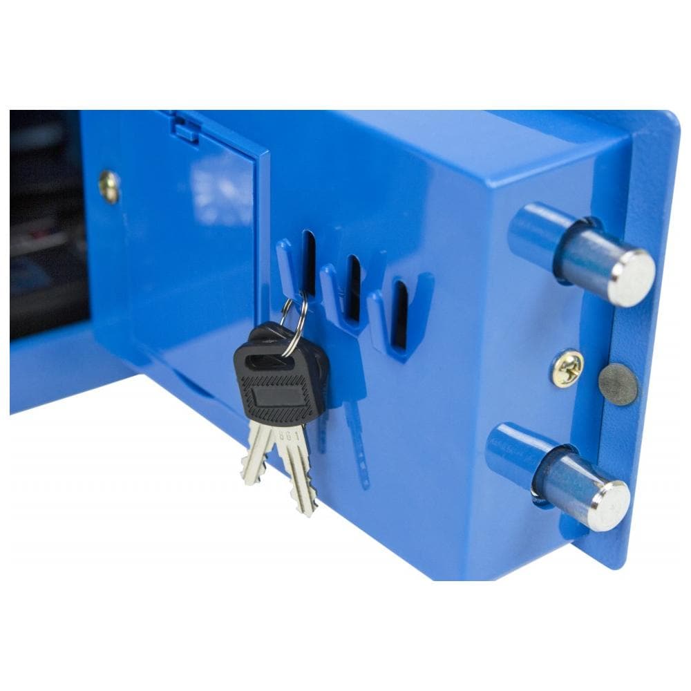 Cassaforte elettronica con chiave d'emergenza 23x17x17 cm - Foto 5
