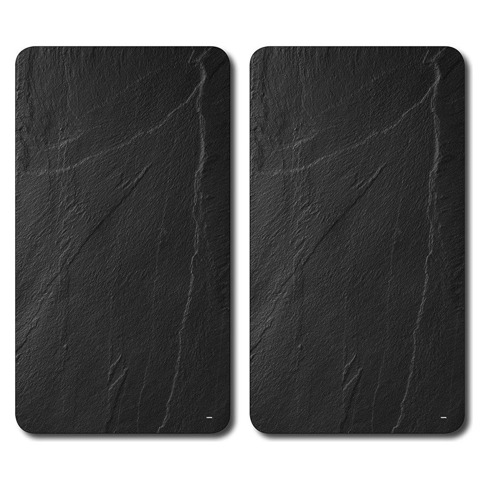 Set Di 2 Taglieri, Taglieri Da Cucina, Accessori Da Cucina, 2 Pezzi, Ardesia, - Foto 2