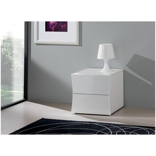 Comodino Per Soggiorno Camera Comodino Piccolo FirFurd Set Di 2 Comodino Camera Da Letto,Comodino Bianco Con 3 Cassetti,Mobili Camera Da Letto In Legno,Tavolino Moderno Da Divano Con Cassetti Per Salotto Soggiorno 45