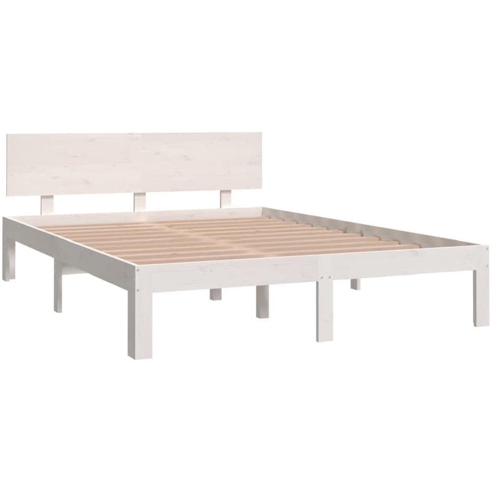 Giroletto Bianco in Legno Massello 150x200 cm King Size - Foto 3