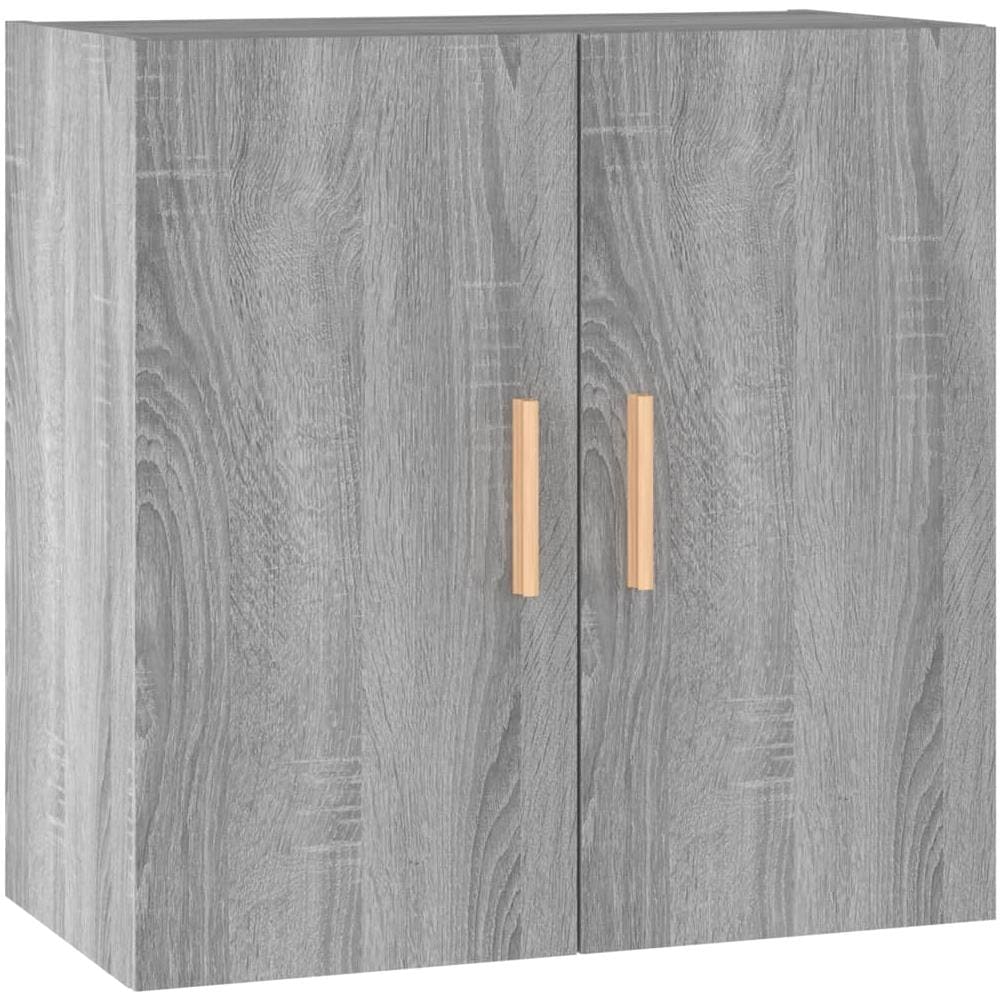 Mobile Pensile Grigio Sonoma 60x30x60 Cm Legno Multistrato - Foto 2