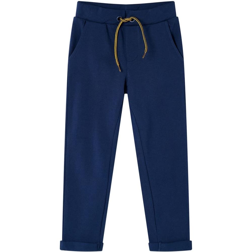 Pantaloni Per Bambini Con Coulisse Blu Marino 92 - Foto 1
