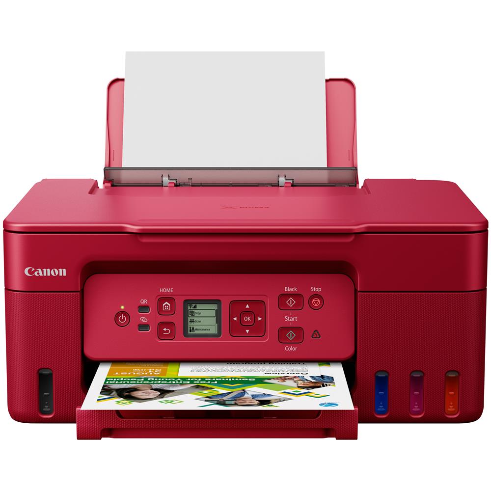 Stampante multifunzione Stampante multifunzione A4 Colore Rossa - Foto 2