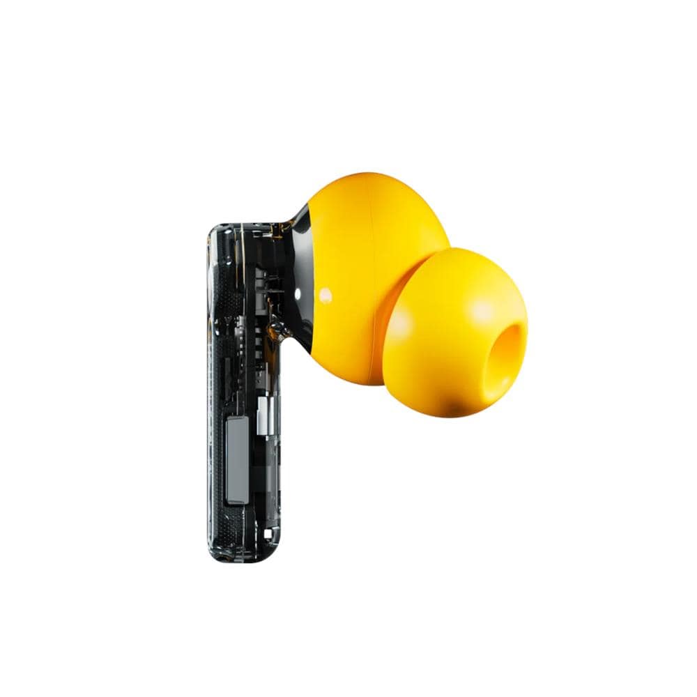 Ear (a) Auricolare True Wireless Stereo (TWS) In-ear Musica e Chiamate USB tipo-C Bluetooth Trasparente, Giallo - Foto 2