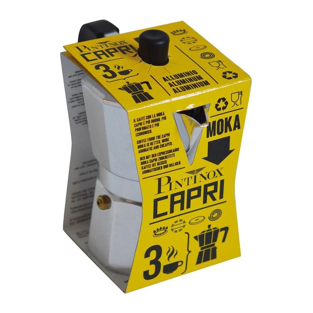 Capri Caffettiera Moka Tazze - 1/2 tazza Made in Italy - Foto 3