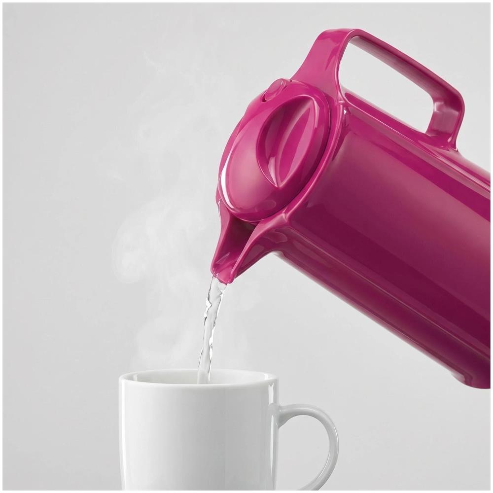 Borraccia termica 1L - Marlis 420 - Senza BPA - Per caffè, tè e infusi - Rosso - Foto 5