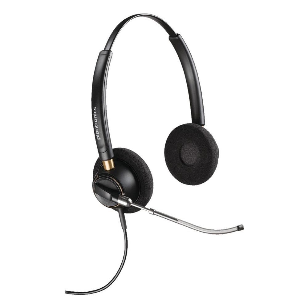 Cuffia Biaurale con Microfono Nero Filo 100 - 6800 Hz 320 Ohm 89436-02 - Foto 3