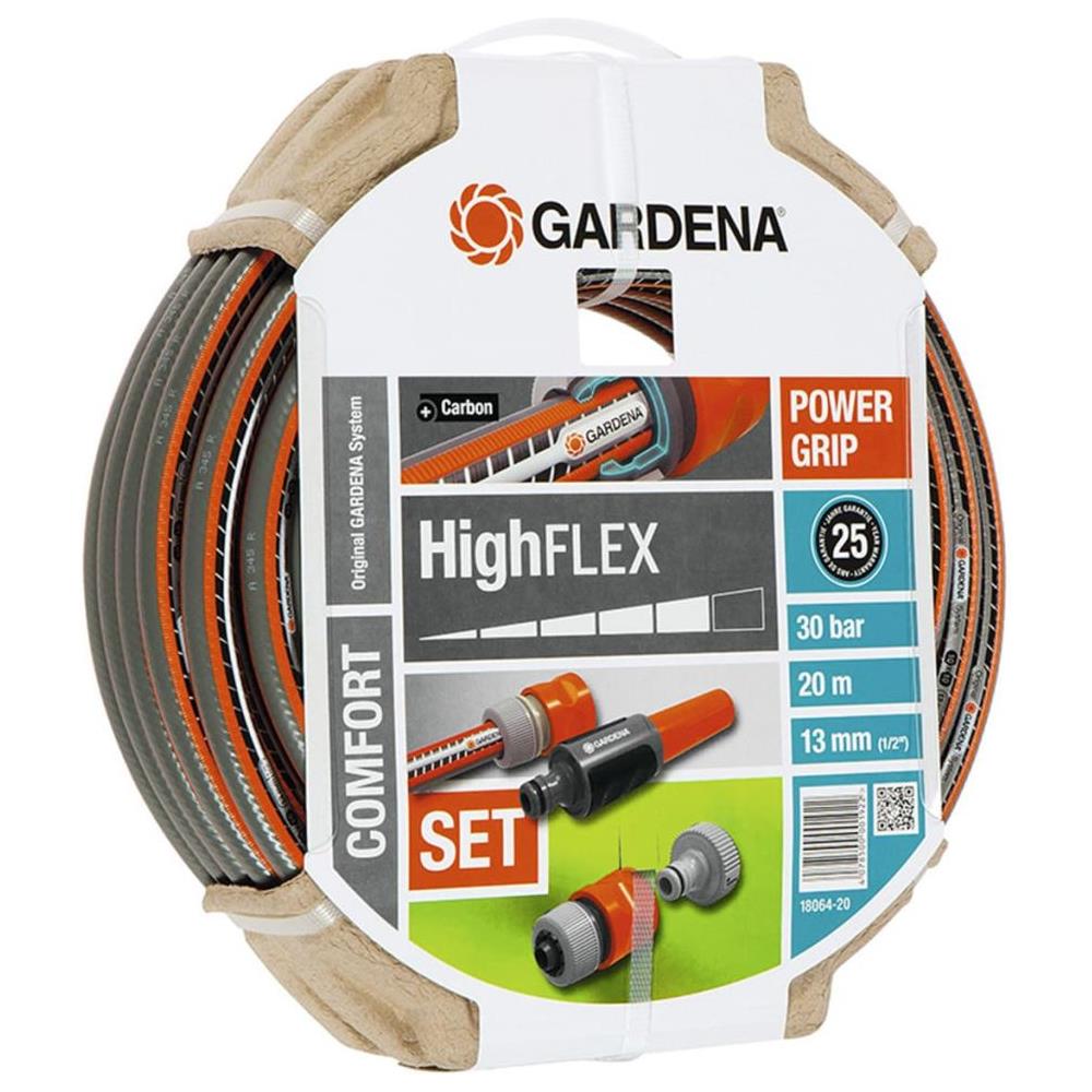 Set 6 Pz Tubo Da Giardino Comfort Highflex 20 M 18064-20 - Foto 1