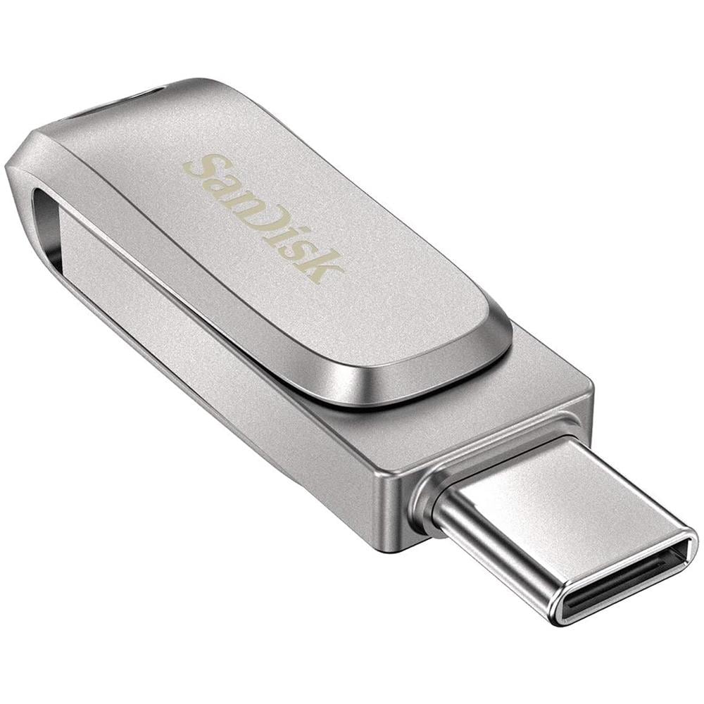 Chiavetta USB 512 GB Ultra Dual Drive Luxe USB Tipo A / Tipo C 3.2 Gen 1 Colore Acciaio inossidabile - Foto 2