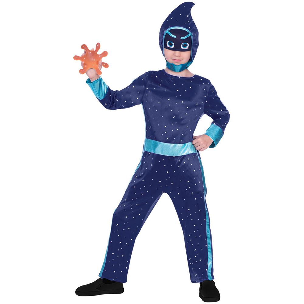 Amscan - Costume Ninja Della Notte Super Pigiamini Bambini - Taglia: 3-4 Anni (94-104 Cm) - Foto 1