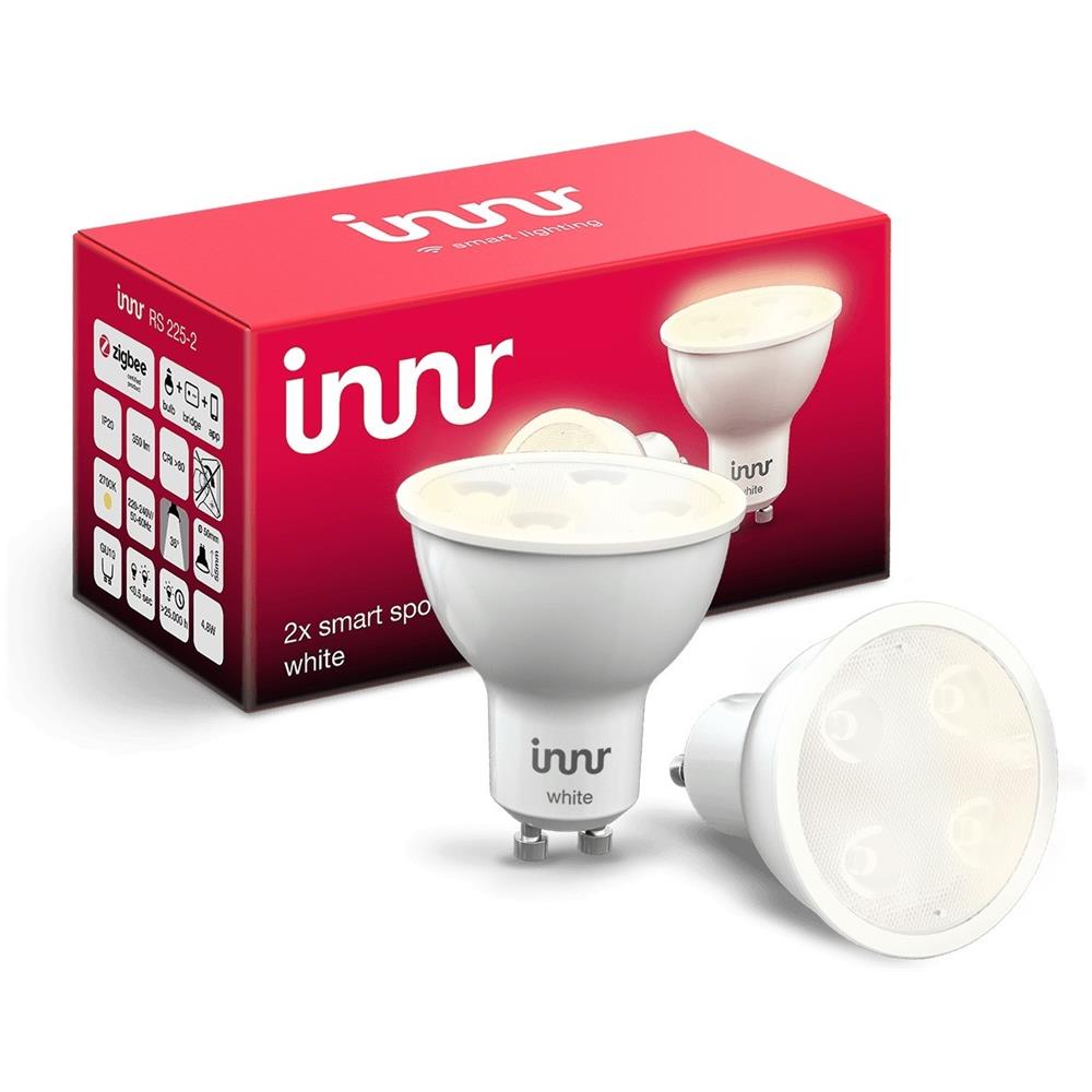 Faretto LED Intelligente RS 226-2 Attacco GU10 4.8 W 350 lumen Dimmerabile Bianco (2 Pezzi)  - Foto 2
