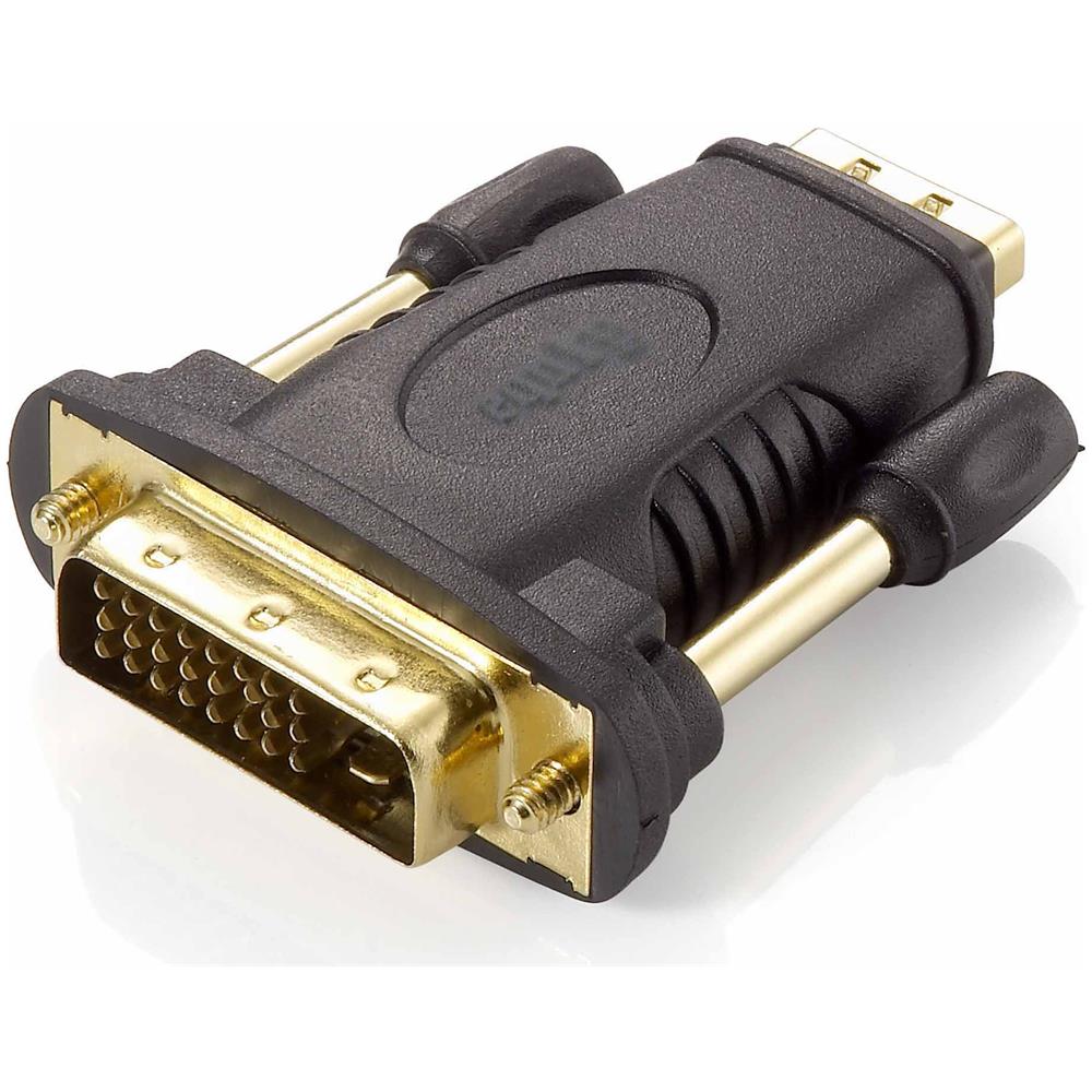 HDMI / DVI, DVI (24+1) , HDMI A, Maschio / femmina, Nero, 4,4 cm, 1,7 cm - Foto 2