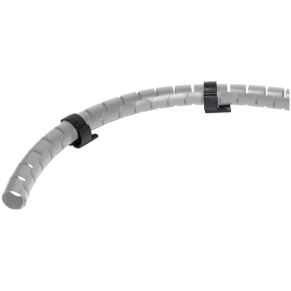 Addit 5 Pz. Clip di Fissaggio 903 per Bobine Mangiacavo Colore Nero - Foto 1