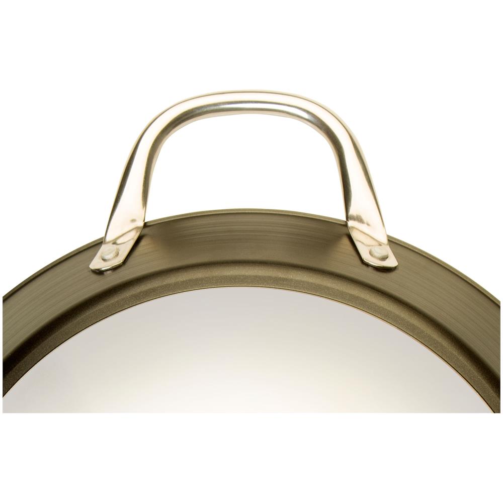 Ecochef Padella Per Paella, Induzione, 46cm, 12 Porzioni, Antiaderente Senza Pfoa Nero - Foto 3