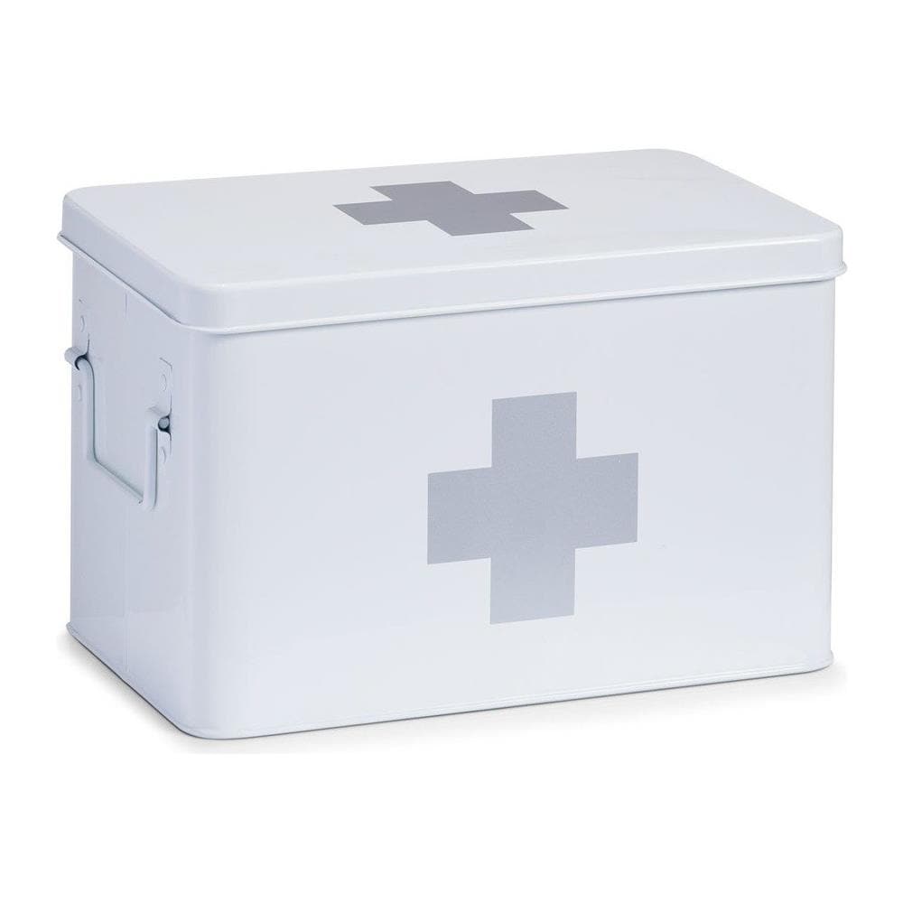 Kit Di Pronto Soccorso In Metallo, Scatola Medica, 32x20x20 Cm, - Foto 1