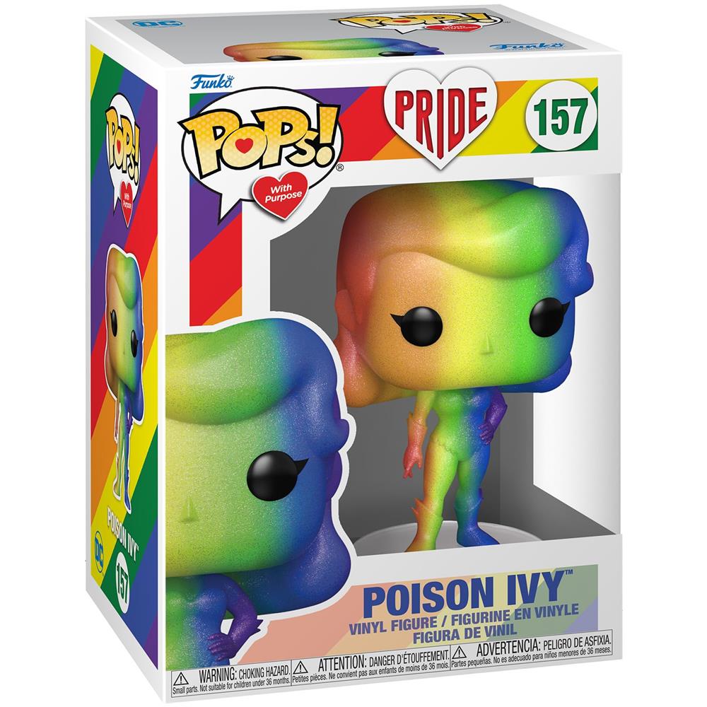 Pride 2022 Dc Comics Pop! Heroes Vinyl Figure Poison Ivy 9 Cm - Foto 4