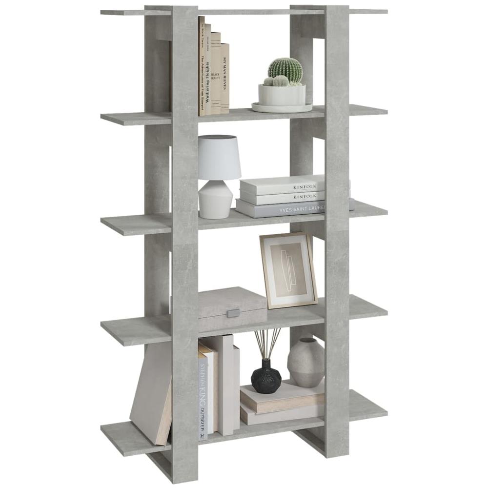 Libreria / divisorio Grigio Cemento 100x30x160 Cm - Foto 3