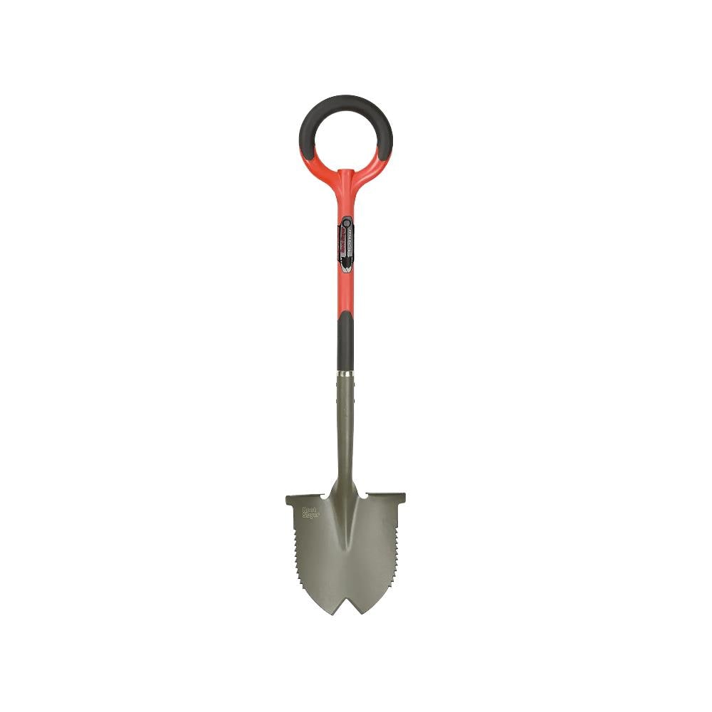 Pala Rotonda - Taglia Radici - Testa A V - Rootslayer - - Testa Rovesciata /dentata - Attrezzi Da Giardino - Leggero /manovrabile - Piccoli /grandi Lavori - Foto 1