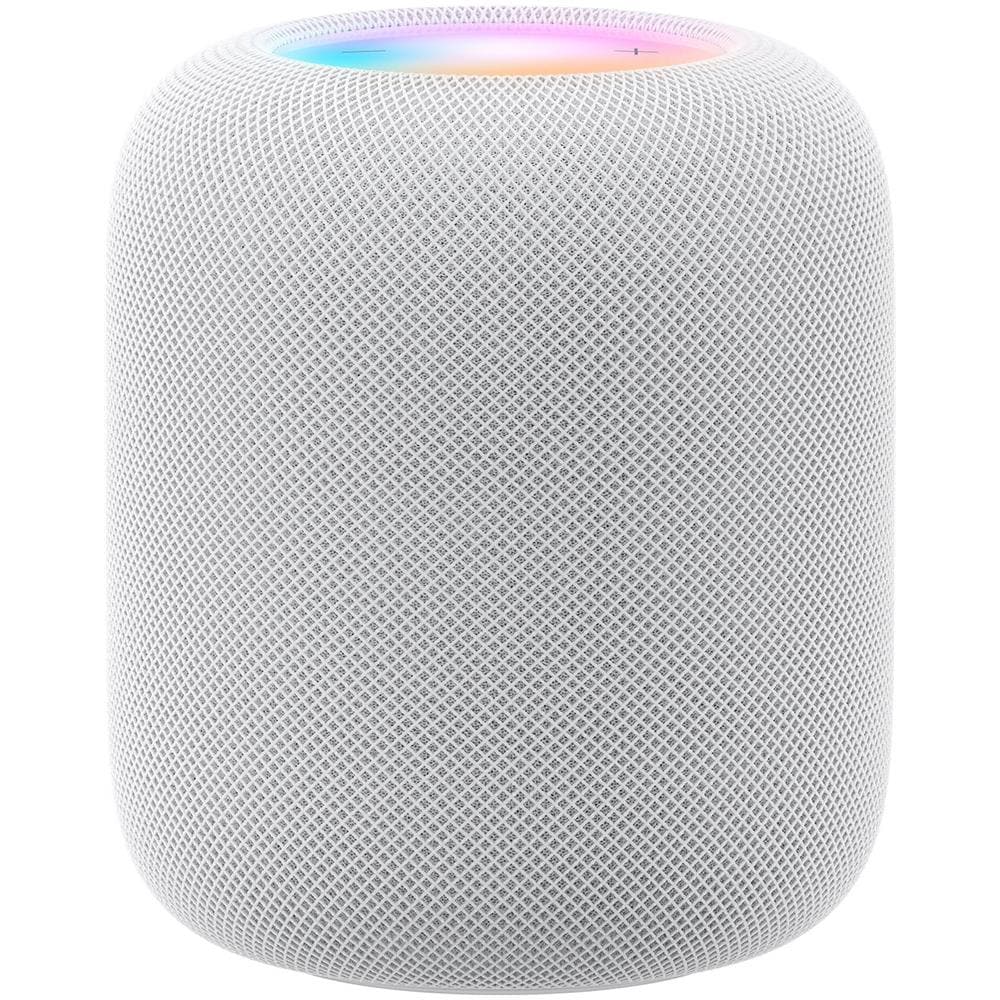 Homepod (2nd Generation) - Altoparlante Intelligente - Wi-fi, Bluetooth - Bianco - Per 10 2-inch Ipad, 10 9-inch Ipad, 10 9-inch Ipad Air, Iphone 11, 12, 13, 14, Se - Foto 1