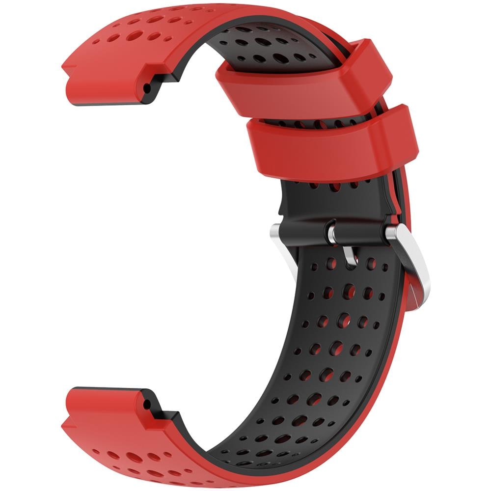 Cinturino Per Orologio In Silicone Garmin Forerunner 220, 230, 235, 630, 620, 735xt, Approach Red - Foto 2