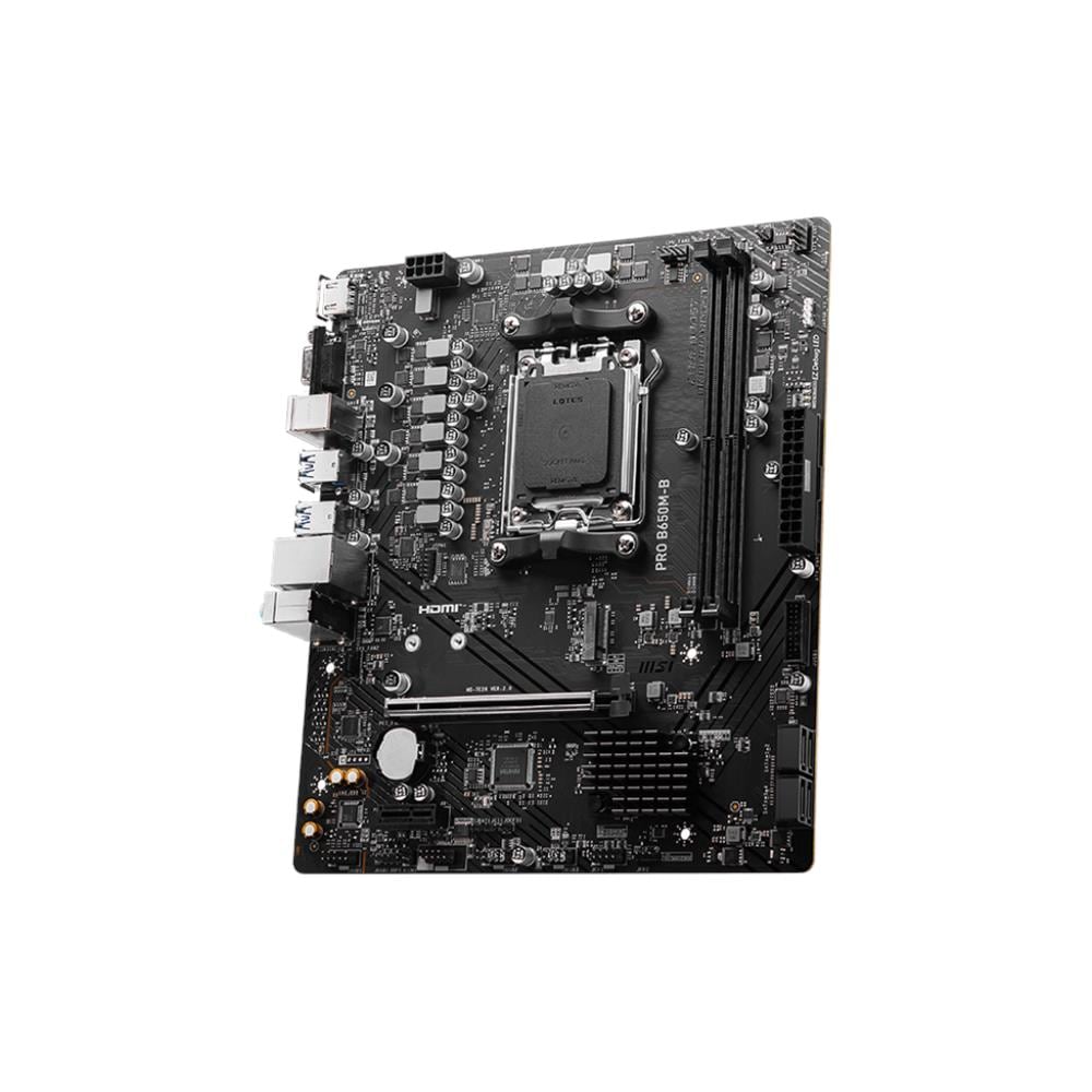 Scheda Madre PRO B650M-B Socket AM5 Chipset AMD B650 micro ATX - Foto 2
