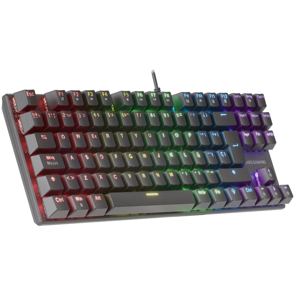 MK80 tastiera USB QWERTY Italiano Nero - Foto 4