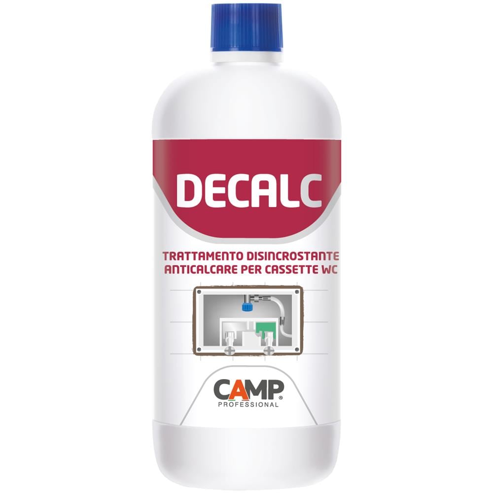 Decal C Trattamento Disincrostante Anticalcare Per Cassette Wc - Bottle 1 Lt - Foto 1