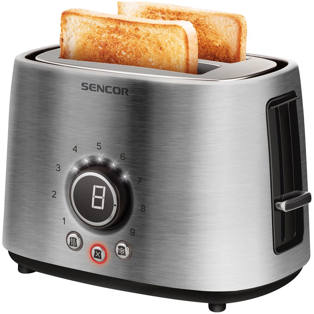 Tostapane STS 5050SS con Due Fette Potenza 1000 Watt Acciaio Inox - Foto 1