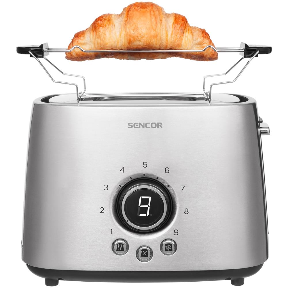 Tostapane STS 5050SS con Due Fette Potenza 1000 Watt Acciaio Inox - Foto 2