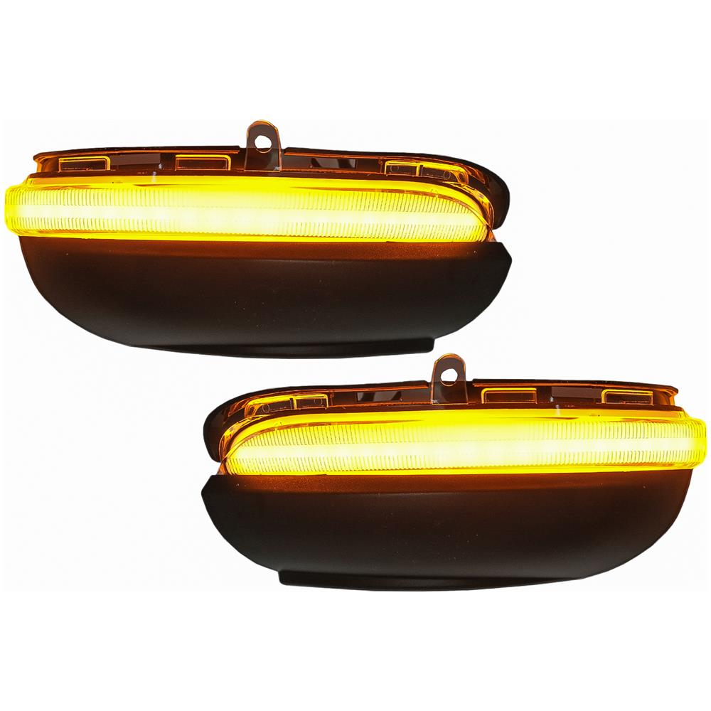 Dinamico Specchio Indicatori Per Vw Golf Vi 08-08.12 Touran I 10-05.15 Bianca - Foto 1