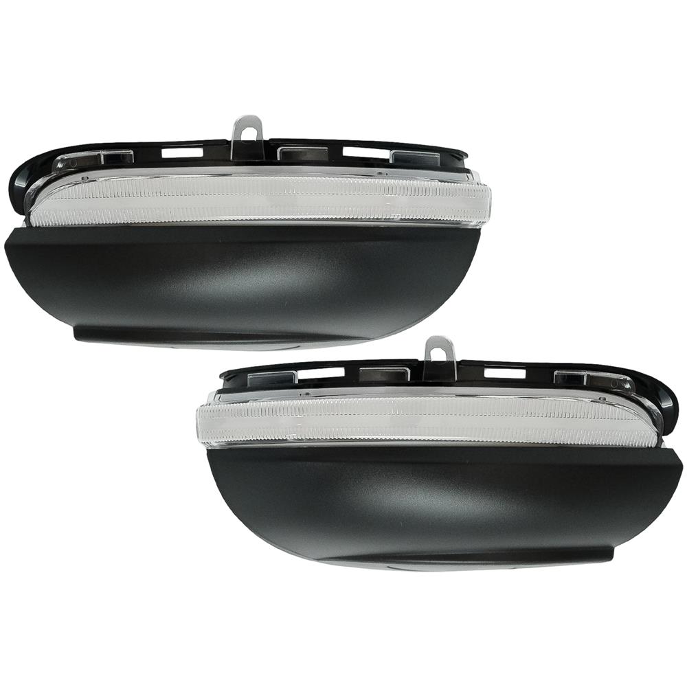 Dinamico Specchio Indicatori Per Vw Golf Vi 08-08.12 Touran I 10-05.15 Bianca - Foto 3