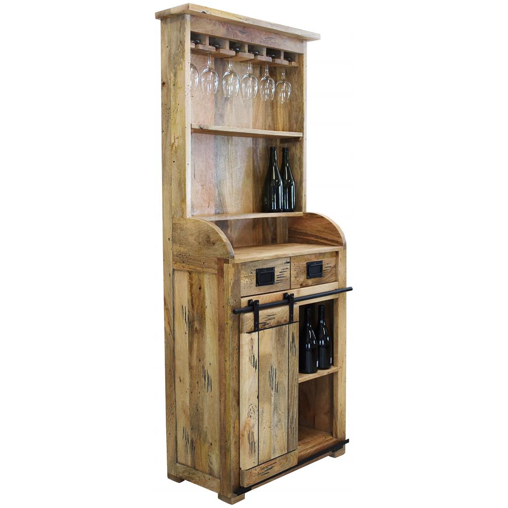 Beily - Credenza A Giorno In Legno Di Mango - Foto 1