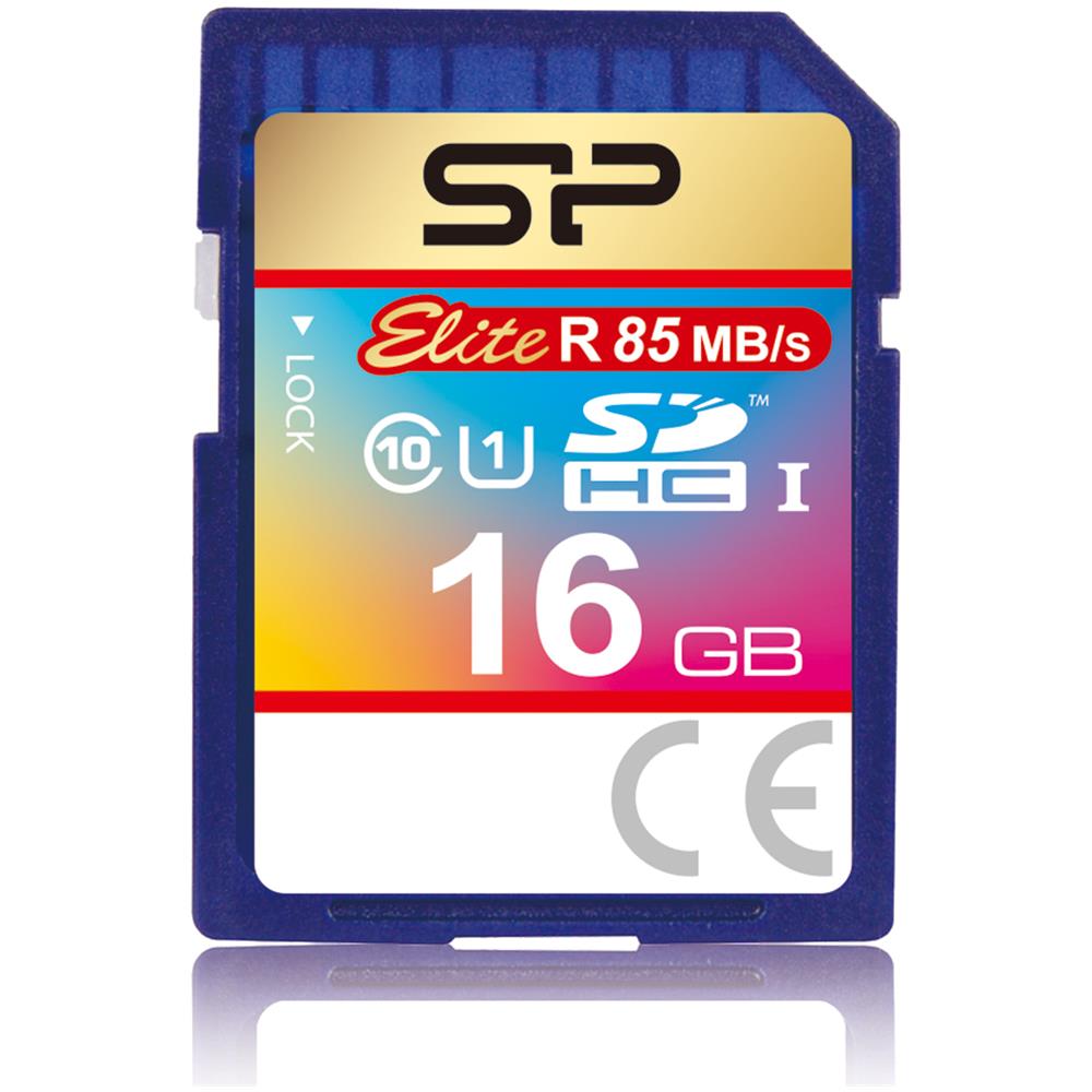 Elite UHS-I, 16GB, SDHC, 0 - 70 °C, Blu, -40 - 85 °C, 8 - 95%, Class 10 - Foto 2