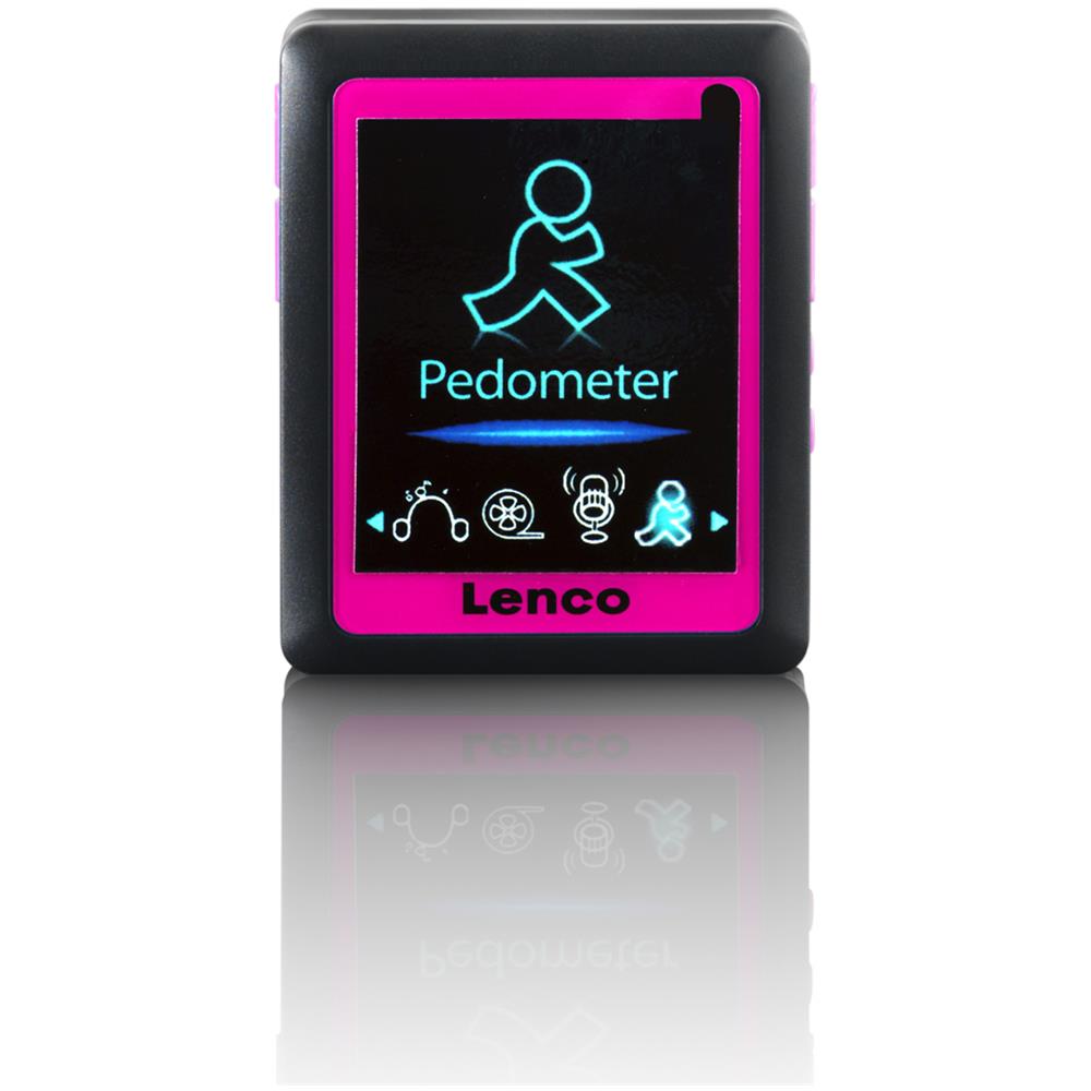 Podo-152, MP4, Flash-media, Nero, Rosa, USB 2.0, LCD, Polimeri di litio (LiPo) - Foto 7