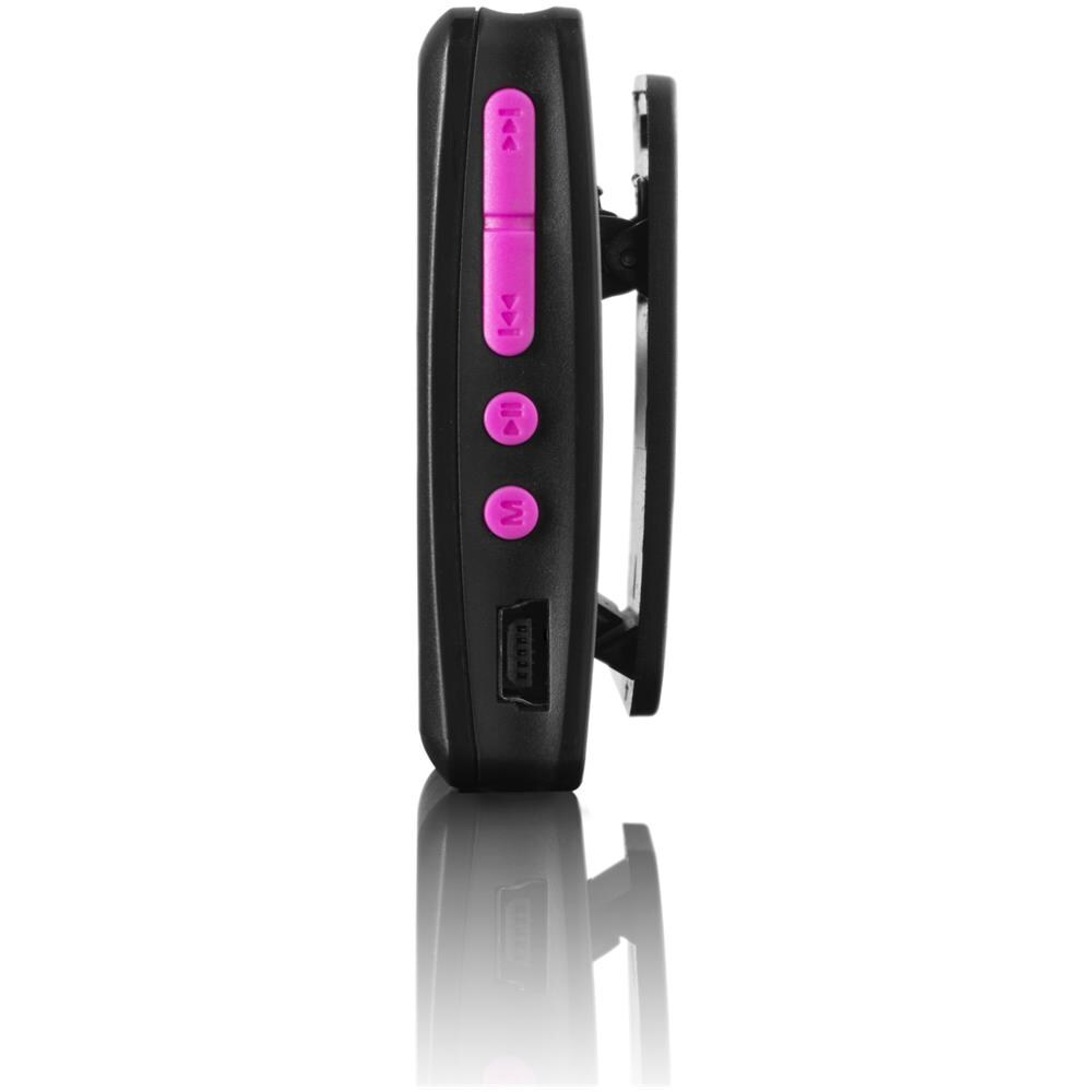 Podo-152, MP4, Flash-media, Nero, Rosa, USB 2.0, LCD, Polimeri di litio (LiPo) - Foto 2