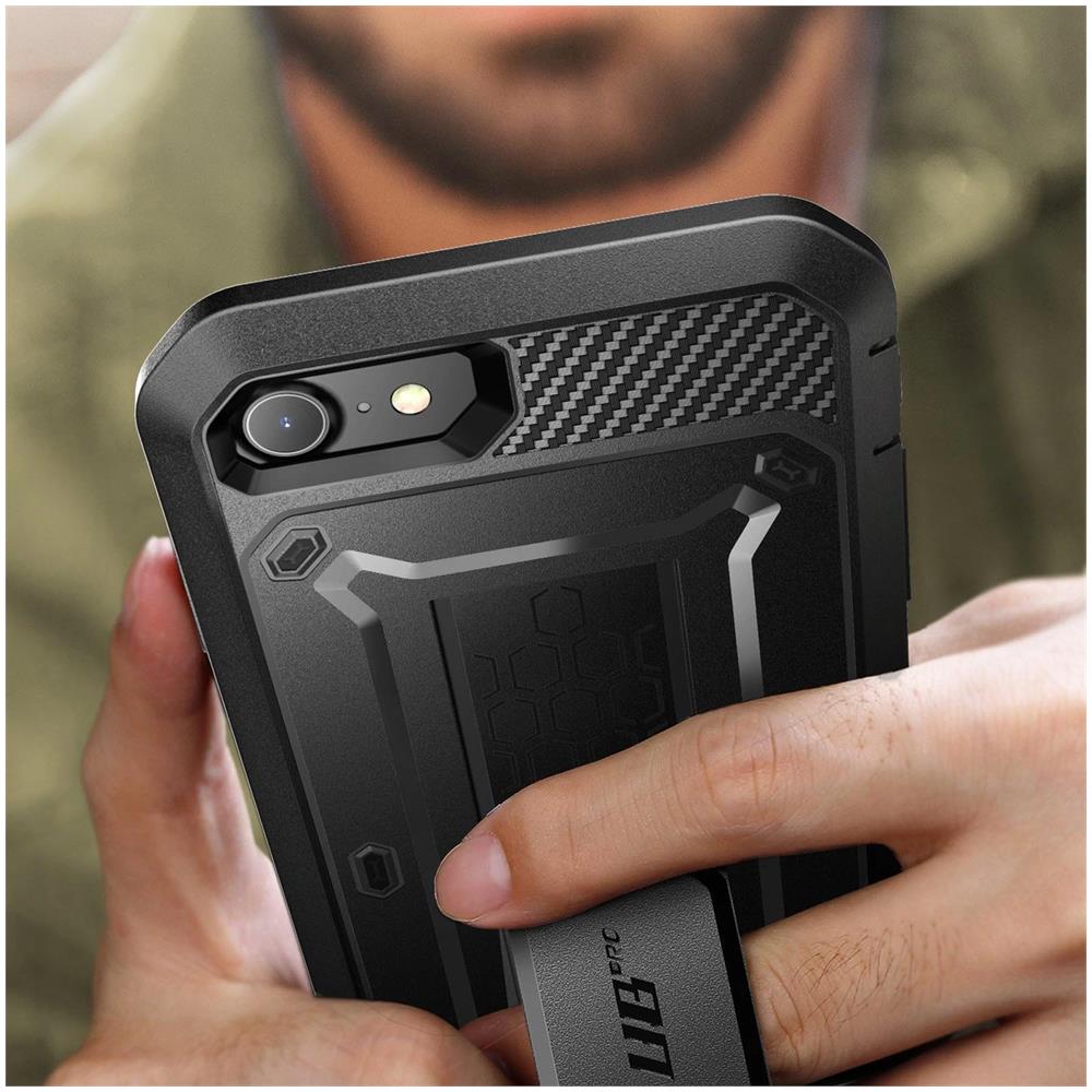 Cover Multistrato Iphone 7, 8, Se 2020 / 2022 Unicorn Beatle Pro Nera - Foto 5