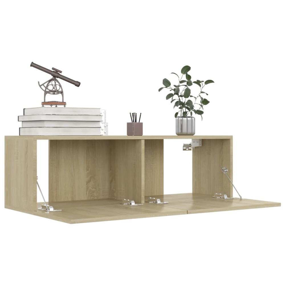 Set di Mobili TV 6 pz Rovere Sonoma in Legno Multistrato - Foto 2