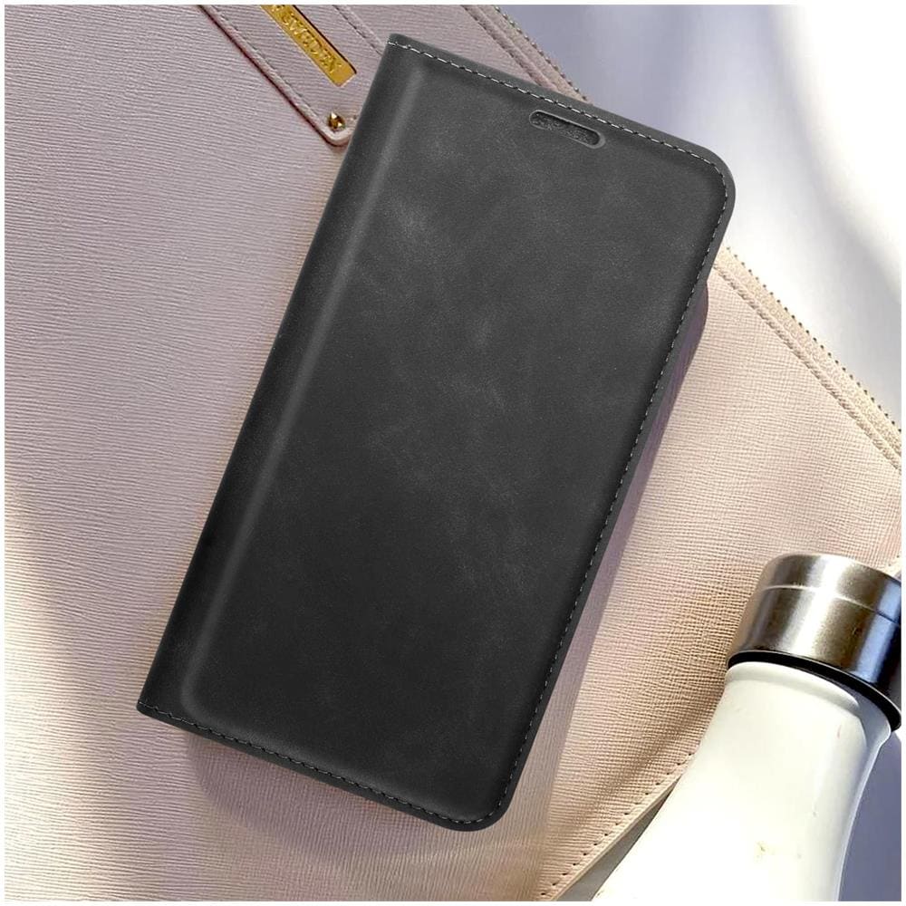 Custodia Samsung Galaxy A54 5g Copertina Porta-carte E Funzione Supporto Nera - Foto 2