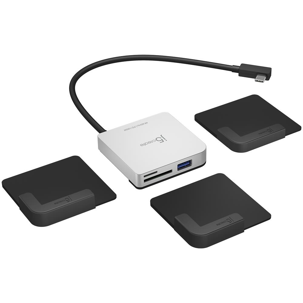 Jcd612 Docking Station Per Dispositivo Mobile Tablet Nero, Argento - Foto 2