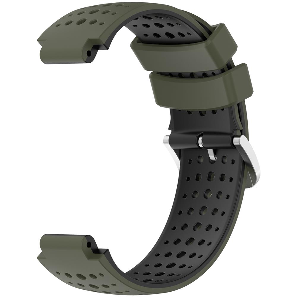 Cinturino Per Orologio In Silicone Garmin Forerunner 220, 230, 235, 630, 620, 735xt, Approach Green - Foto 6