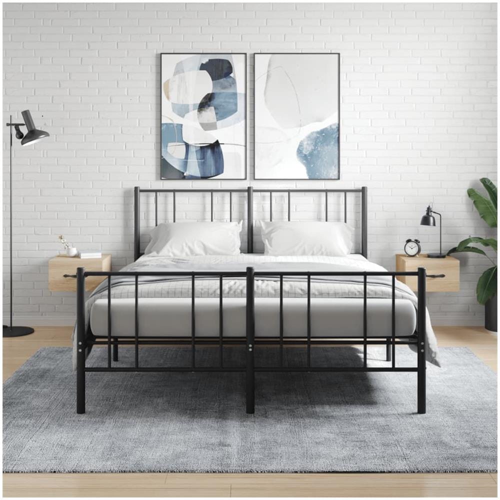 Comodini A Muro 2 Pz Rovere Sonoma 35x35x20 Cm - Foto 1