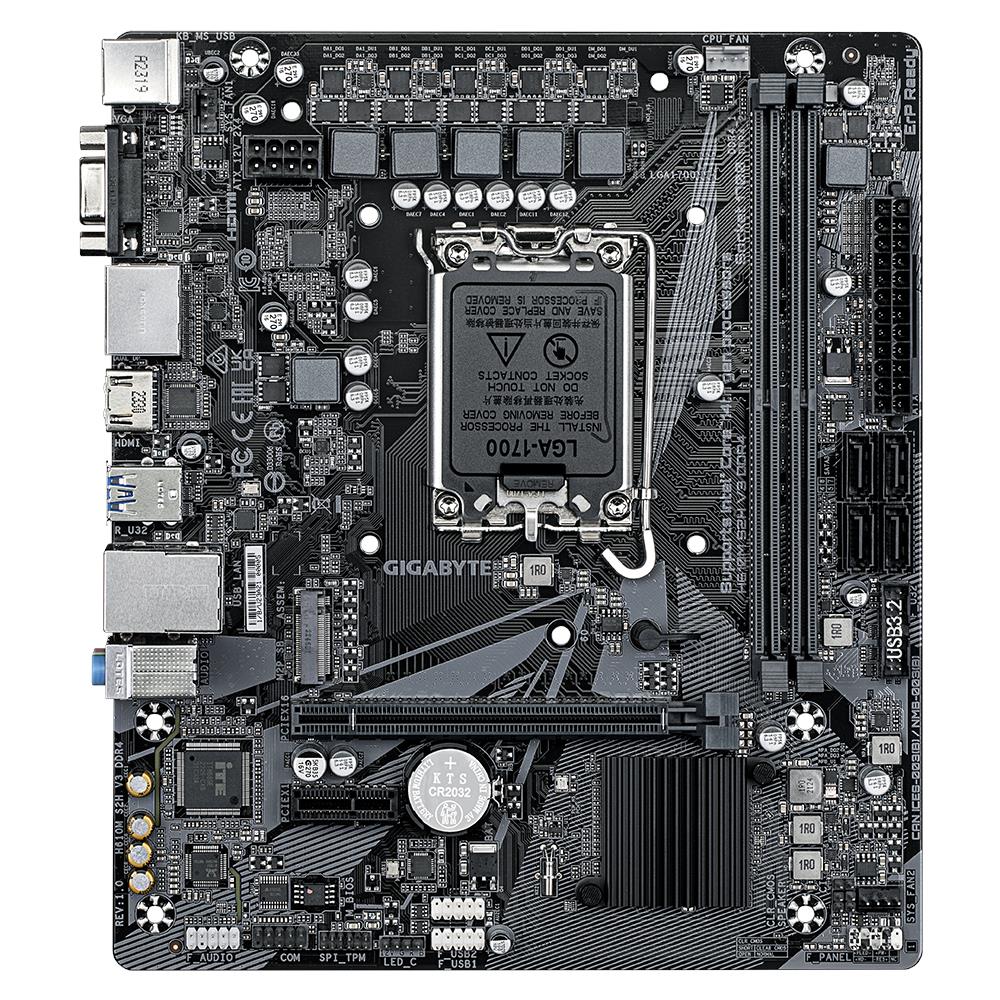 Scheda Madre H610M S2H V3 DDR4 Socket LGA 1700 Chipset Intel H610 Express micro ATX - Foto 2