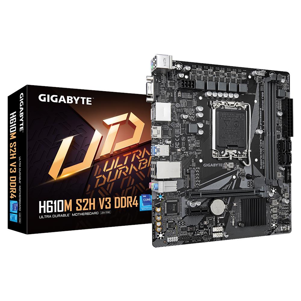 Scheda Madre H610M S2H V3 DDR4 Socket LGA 1700 Chipset Intel H610 Express micro ATX - Foto 1