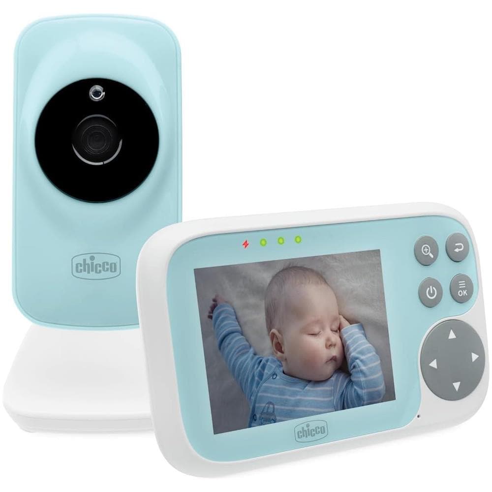 Chicco Baby Monitor Video Start, con Schermo a Colori 3.2 pollici, Portata 200 m, Visione Notturna Infrarossi, Funzione Smart Eco Mode, Batteria Ricaricabile -11479 - Foto 1