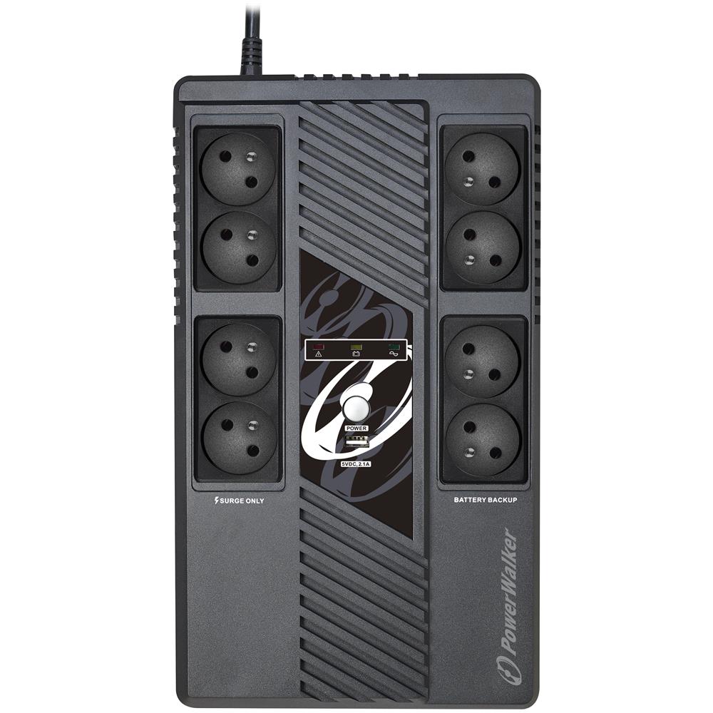 VI 800 MS FR gruppo di continuità (UPS) A linea interattiva 0,8 kVA 480 W 8 presa (e) AC - Foto 3