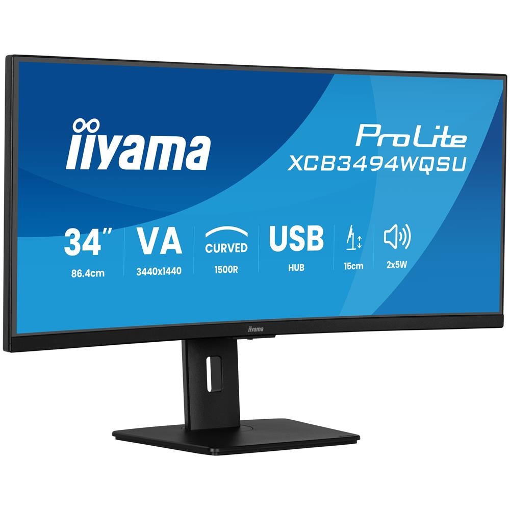 Monitor 34" LED VA Curvo Gaming XCB3494WQSU-B1 UltraWide Quad HD 3440 x 1440 Pixel Tempo di Risposta 0.4 ms - Foto 1